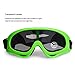 Freehawk Protective BMX Eyewear Goggles with Adjustable Strap for Hunting Riding BMX Cycling Motorcycling Climbing and Shooting (Green, Grey)