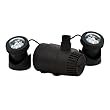 TotalPond MD11400ASL2 400 GPH Fountain Pump with Low Water Shut-Off and 2 Lights