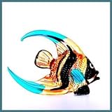 Hawaiian Glass Figurine Morey the Moorish Idol