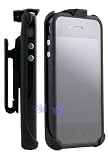 IGg Bumper Holster Case with Top Clip For iPhone 4 and 4s (Designed to fit iPhone 4 with Apple Bumper case. Fits Both ATT & Verizon) (Package Include a HandHelditems Sketch Stylus Pen)