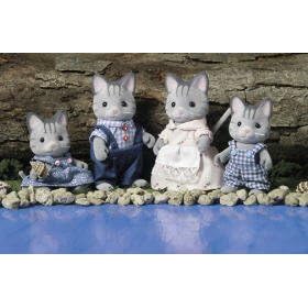 International Playthings, Inc, Families, Calico Critters, Fisher Cat Family by International Playthings