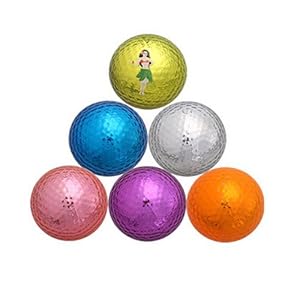 Generic Multicolour Golf Ball Practice Ball Color Random