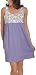 Nautica Women's Queen'S Blossom Jersey Knit Tank Sleep Dress