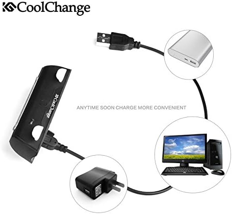 SZHOWORLD® CoolChange 16 LED 120 Lumens USB Rechargeable Taillight with USB Cable