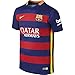 Nike Kids Barcelona 2015/2016 Home Soccer Jersey (Blue, Red) Youth Small