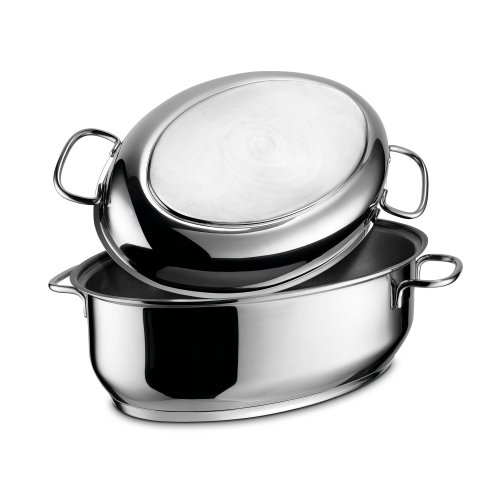 Berndes 063960 Edelstahlbräter oval 36x24 cm