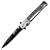 M-Tech Folding Knife Stiletto pocket pearl gray