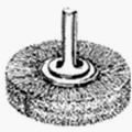 DeWalt 3" Crimped Flat Faced End Brush/Carbon Steel 1/4" Stem .014" Part No. DW4903 DeWalt 3" Crimped Flat Faced End Brush/Carbon Steel 1/4" Stem .014" Part No. DW4903