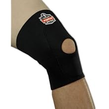 Ergodyne 615 Knee Sleeve, Black