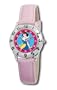 Disney Kids' D048S401 Snow White Time Teacher Pink Leather Strap Watch