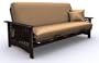 Rhodes Metal & Wood Futon Bed