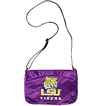 NCAA LSU Tigers Ladies Purple Jersey Mini Purse

