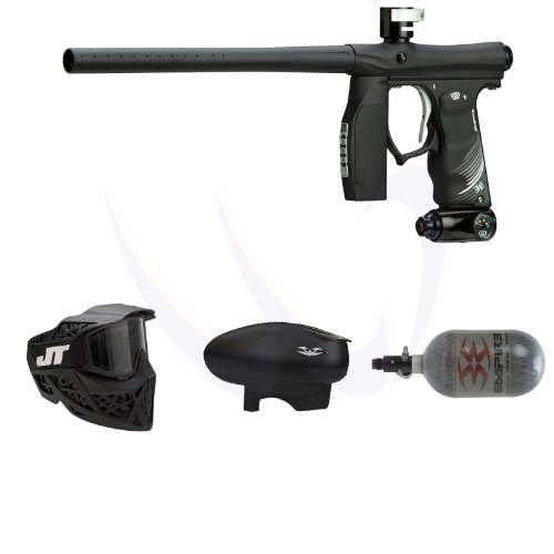 Empire Invert Mini Dust Black Paintball Marker Gun JT Valken 68ci Combo