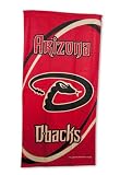 Arizona Diamondbacks Fiber Reactive Pool/Beach/Bath Towel (Team Color)