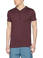 Jeep Camiseta Manga Corta O100300 (Vino)