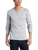 French Connection Men's Long Sleeve Basic Henley Shirt