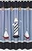 Come Sail Away Nautical Kids Bathroom Fabric Bath Shower Curtain by Sweet Jojo Designs