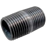 丸ニップル (白) (1/2B)×34L 15A