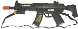 Electronic Superior Machine Gun Rifle MP5 with Flashlight, Vibrations, and Sounds toy gun for kids
