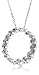 10k White or Yellow Gold Journey Circle Pendant (1/2 cttw, H-I Color, I3 Clarity)