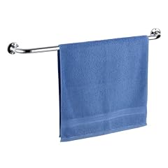 Wenko 17928100 Badetuchstange Basic 80 cm - Edelstahl gl�nzend, rostfrei, 86 x 6 x 9.5 cm