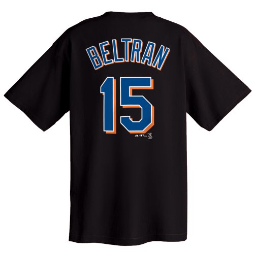 Carlos Beltran New York Mets Name and Number T-Shirt (XX-Large)