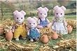 CALICO CRITTERS PIGGLYWINK PIG FAMILY