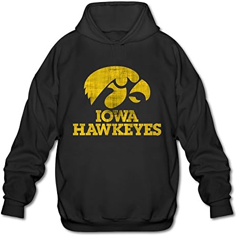 Men's University Of Iowa UI Iowa Hawkeyesogo Hoodie Black