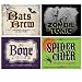 Shocktails 2-litre Bottle Labels 4-piece Halloween Party Supplies
