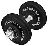 Guss Kurzhantel-Set 25Kg (1 x Kurzhantelstange 35cm, 2x1,25 und 4x5Kg Hantelscheiben) Hantelset Hanteln Gewichte