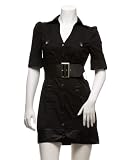 2b Safari Shirt Dress - black (S)