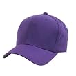 Plain Purple Adjustable Hat