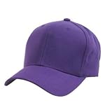 Plain Purple Adjustable Hat