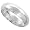 Sterling Silver 6 mm ( 1/4 in. ) Wedding Band / Thumb Ring size 4 (14.9 mm)