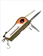 Delk 41293 Ultimate Fishing Tool, Green and Orange