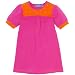 Apparel : color-blocked knit dress