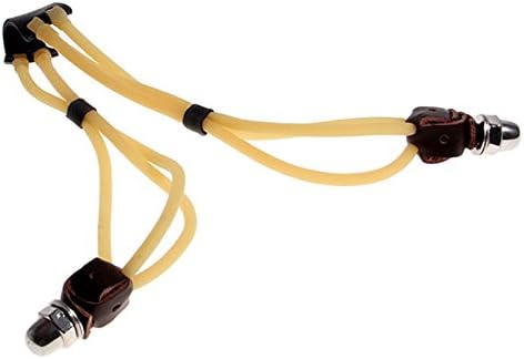 Powerful Durable Replacement 6-strands Rubber Latex Band Sling Strap with Wrapper for Slingshot