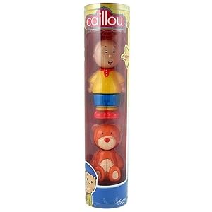 Caillou Collectible Figures - Caillou and Teddy by 