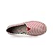 Alexis Leroy Women's Stripe Canvas Flat Espadrilles