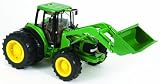 Britains Big Farm John Deere 6830S Tractor With Dual Wheels and LoaderIMAGE