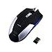 Eshock® E-3lue Mazer II 6D 1800 DPI Blue LED 2.4GHz Wireless Gaming Mouse,White