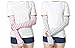 v28 women Arm Warmer and Uv Protection Stretchy Long Sleeve Driving Fingerless