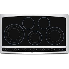 Electrolux : EW36EC55GS 36in Electric Cooktop Stainless Steel
