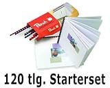 Produkt-Bild: PEACH Einband-Starterset f&uuml;r Plastikbindung, 120 tlg.