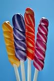 Sugar-free Sour Spiralz Lollipops - 4 Pack