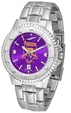 Weber State Wildcats Competitor Steel Anochrome Mens NCAA Watch