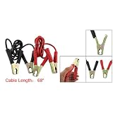 Buy 2pcs Alligator Battery Booster Clips Jumper Cable by uxcell