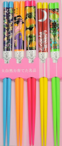 5 Pair Japanese Chopsticks Gift Set
