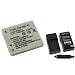 eForCity Replacement Battery and Battery Charger Compatible with the Canon PowerShot SD400, SD430, SD450, SD600, SD630, SD750, SD1000 & TX1 Digital Cameras