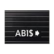 Quartet 0.75 Inch Characters for Magnetic Letter Boards, Helvetica Font, 128 Characters per Set, White (M3/4)